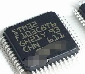 Бесплатная доставка, 50 шт в наборе, STM32F103C8T6 STM32F103C8 STM32 F103C8T6 STM32F103 QFP-48