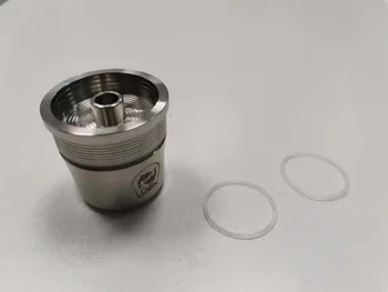 

ICafilas Brand 5 pcs Silicone O-rings 5pcs O-ring Compatible With illy Stainless Steel Refillable Capsules For Coffee