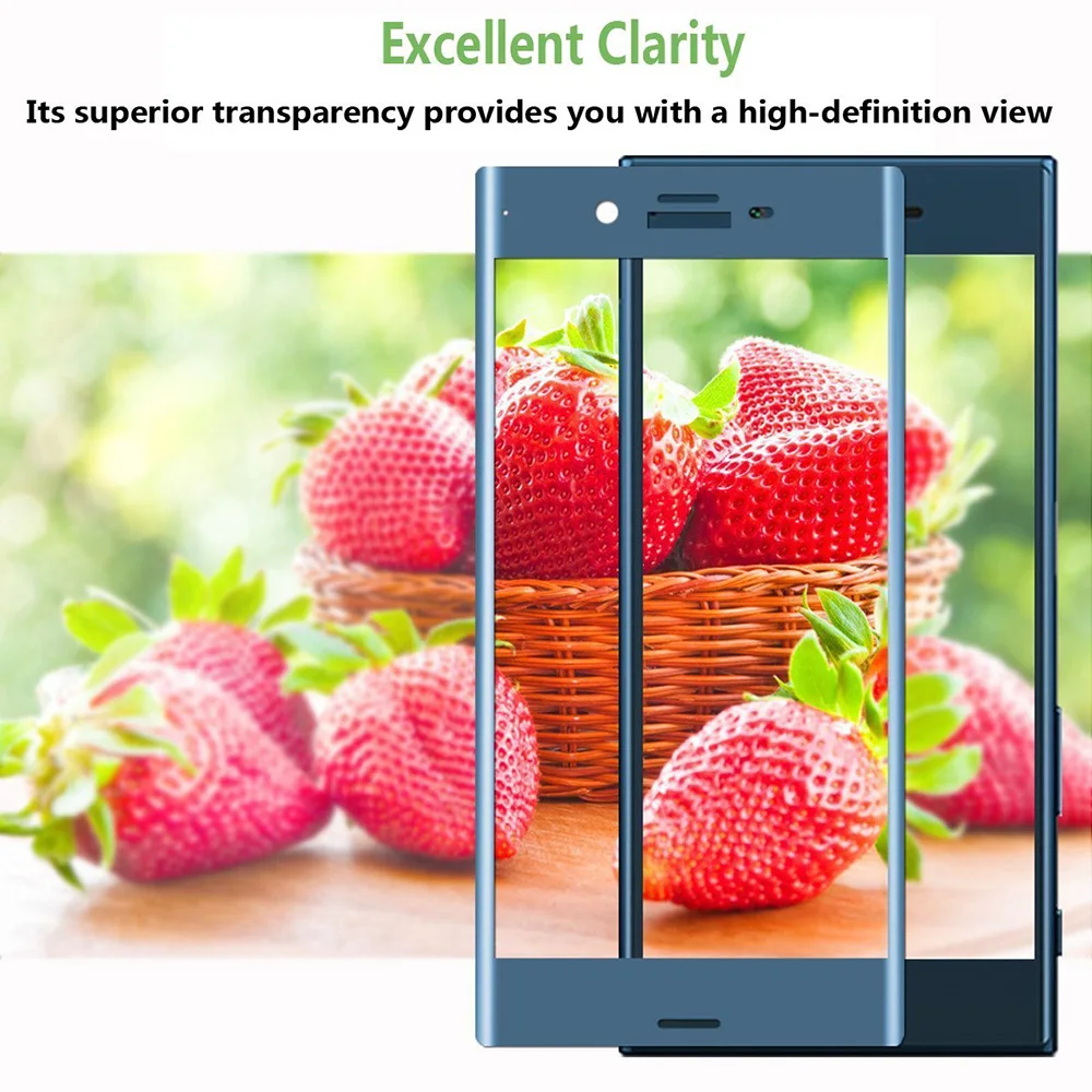 Защитное стекло BBSW закаленное для Sony Xperia XZ Dual 9H 3D полное покрытие Защита экрана
