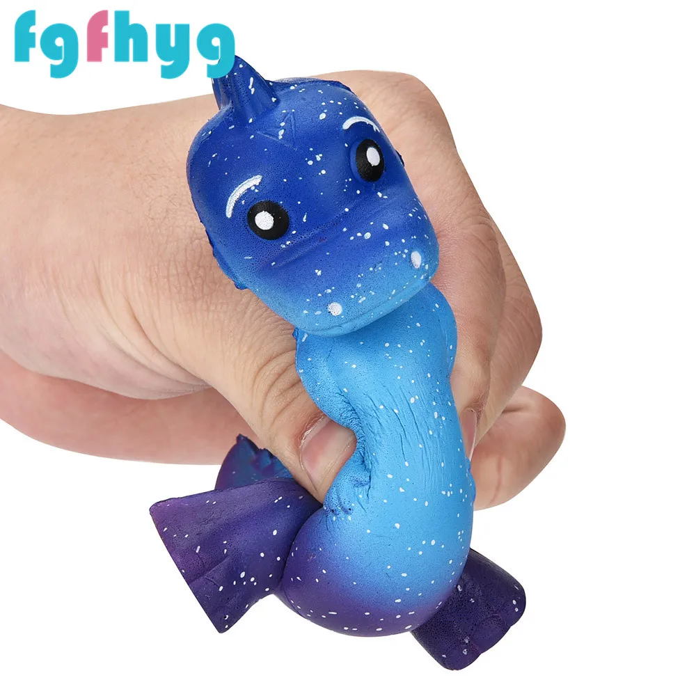 Мягкая игрушка 2019Top Hot Galaxy Dinosaur Rex Squishy Jumbo ароматический крем супер медленно поднимающийся squeetes Toys Juguetes De Los Ninos