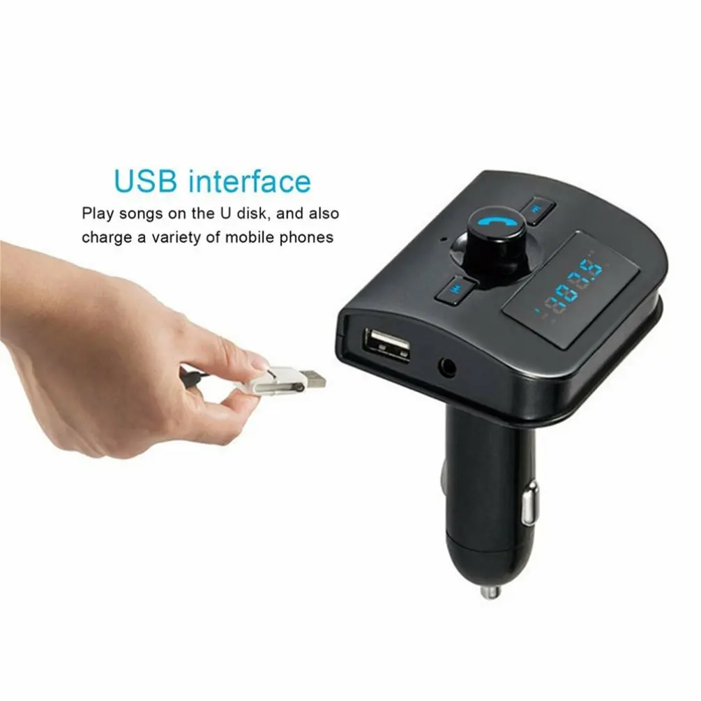 XK-760 Автомобильный MP3-плеер Hands-Free Usb порты, для мобильных телефонов зарядное устройство карта fm-передатчик беспроводное подключение