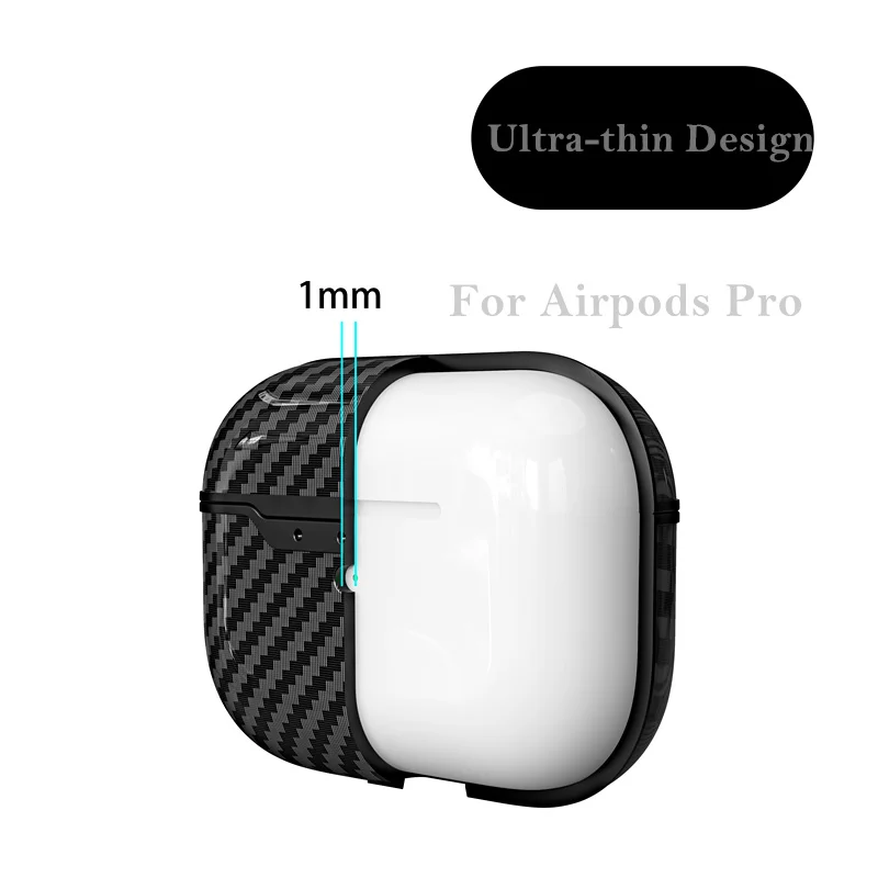 LOVERONY чехол для Apple AirPods Pro Bluetooth наушники защитная крышка из углеродного волокна EarPods зарядная коробка для Aiprods 3 Pro Чехол