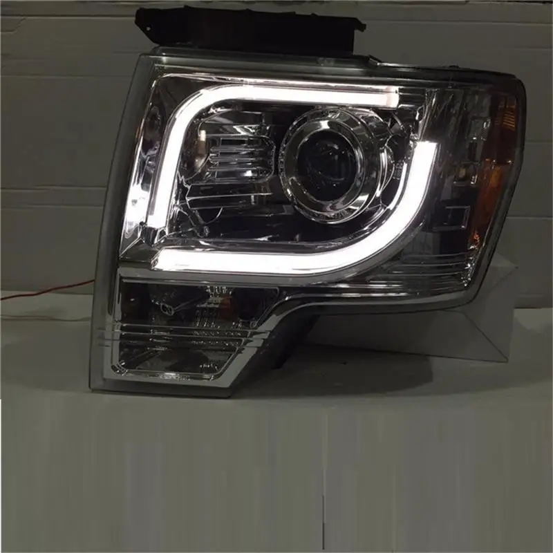Para авто Drl Стайлинг Led Automovil дневные ходовые фары автомобиля фары в сборе 08 09 10 11 12 13 14 для Ford F-150