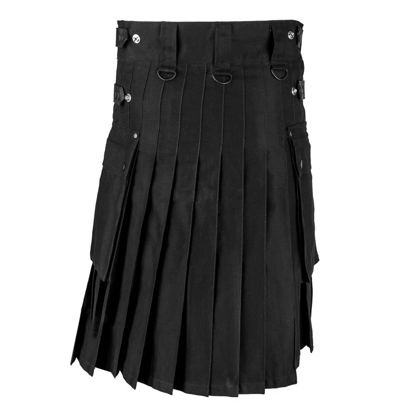 Мужские шорты винтажные юбки Kilt шотландская готическая юбка Кендо с карманами