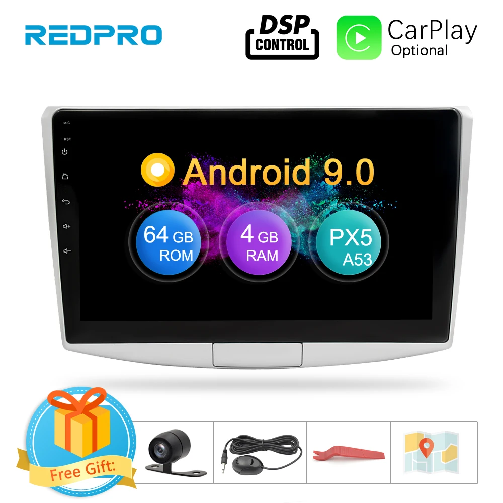 Скидка 4 грамма Android 9,0 Автомобильная стерео мультимедийная игра для Volkswagen Passat B6 B7 CC Magotan 2013 2015 font b gps b font навигация головное устройство авто радиа