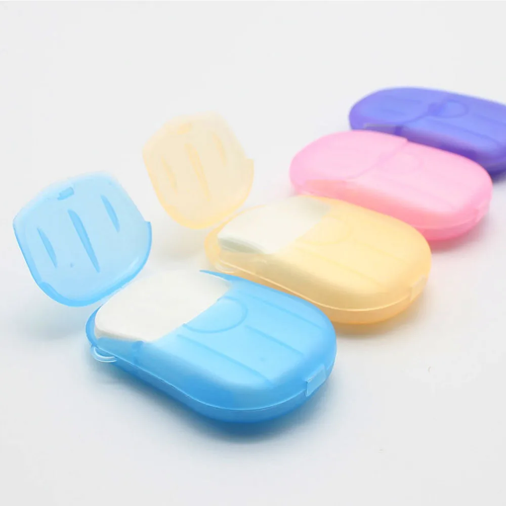 

Express Free shipping 150pieces/lot Mini Portable Soap Tablets Soap Paper Travel Supplies Hand Washing Outdoor Random Delivery