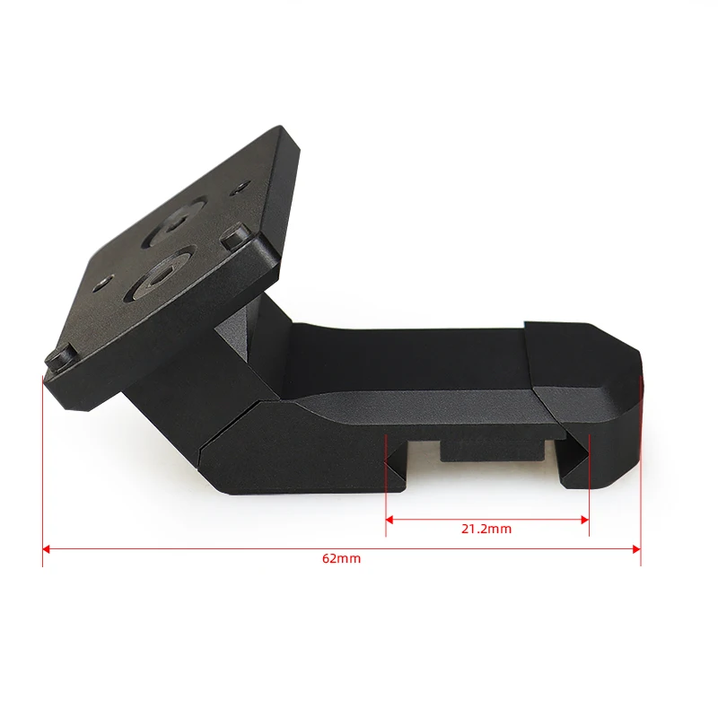 Offset Optic Mount For T2 / RMR By 35 Degrees and 45 Degrees Can Install Multiple Types Of Dot Sights HS24-0239 rifle scope mount scope mount adapter