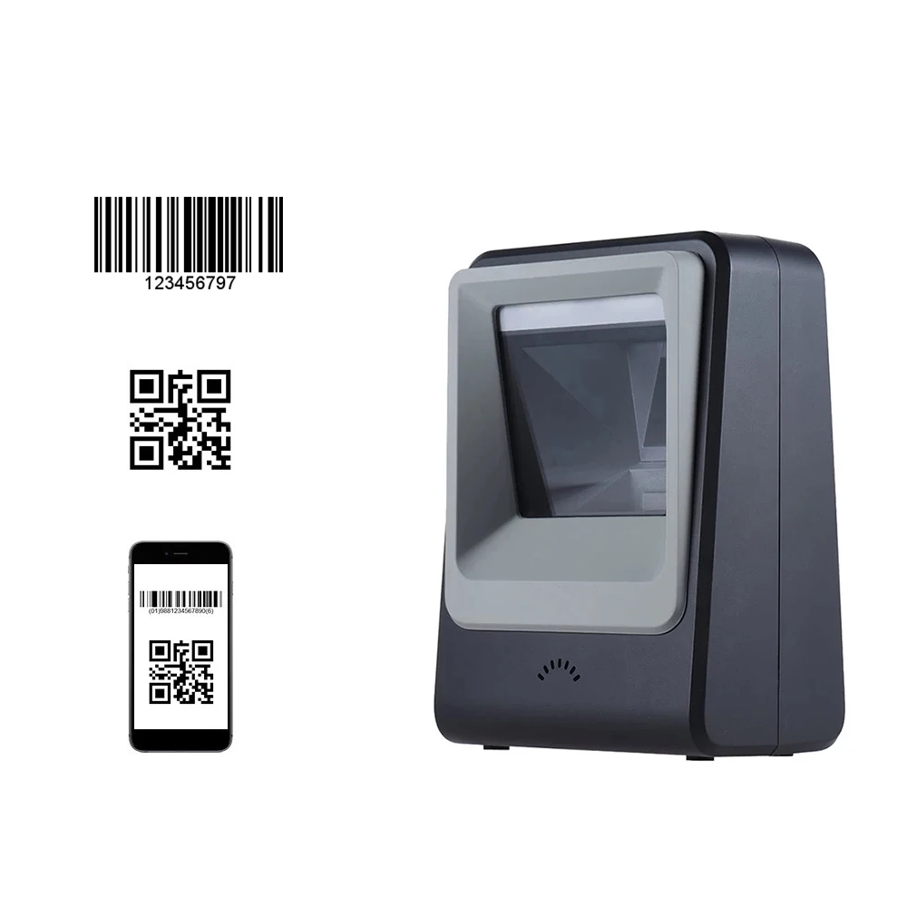 

Scanning Platform 1D Barcode Scanner 2D Bar Code Scanner QR Code Scanner USB code Reader High-speed Stable Scan Screen