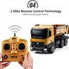 Multi-Functional Dump Truck 2.4G 6WD 5KG Loading Large Size With Loading Auto Un-Load Lifting Engineering Vehicle Long Time Used 3