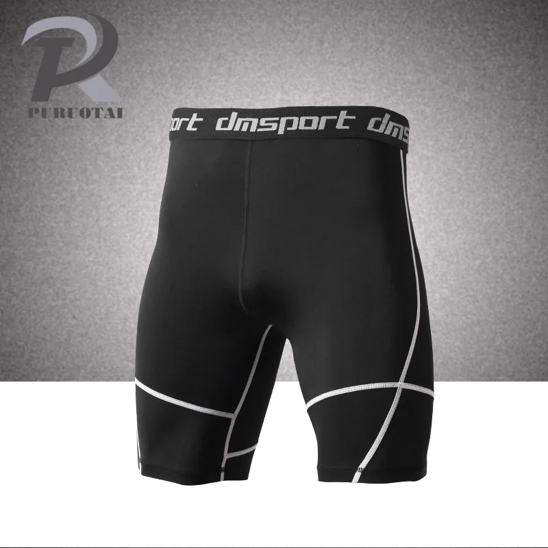 

Sports Tight Shorts Men's Pro Training Fitness Pants Ultra-stretch Quick-Drying Moisture Absorption Pants Running Athletic Pants