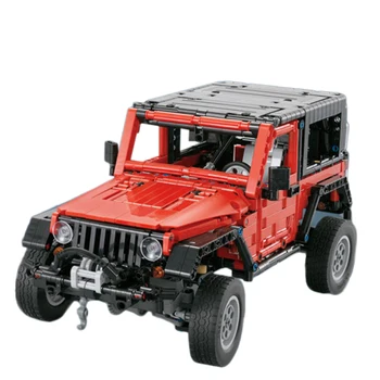 

1287Pcs Small Particles Vehicle Toy Off-Road Building Block Model Brain-Training Toy For Children Educational Toys Birthday Gift