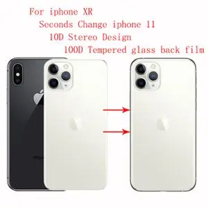 Серебристый Подходит для iPhone X XS объектив камеры секунды стать 11pro применимо к iPhone XS max защитное кольцо крышка камеры - Цвет: Серебристый