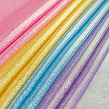 160X100 см стрейч танцевальная сцена блестящая ткань Африканский Tissus лоскутное Тюль Свадебные вечерние украшения марлевая ткань