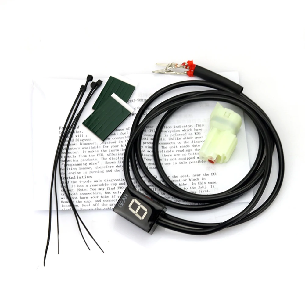 Motorcycle Gear Indicator Gear Display Meter For Kawasaki NINJA 300R Z300 Z650 Z750 R Z750R Z800 e Z800e Z1000 SX Z1000SX Mule