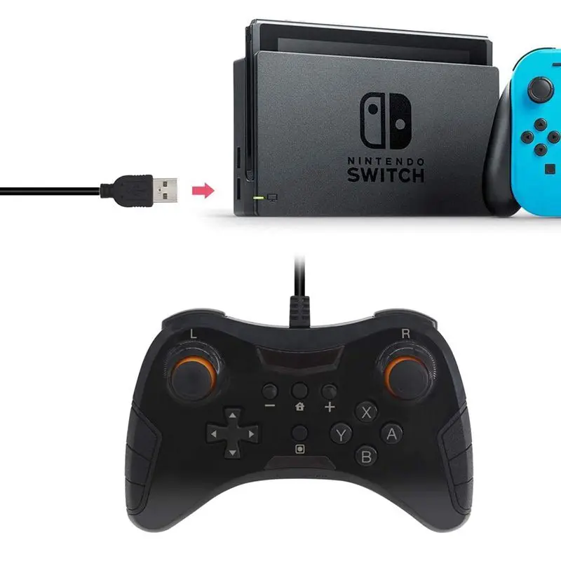 Контроллер USB проводной джойстик для игрового джойстика для nintendo переключатель/Паровая/ПК(Windows XP/7/8/10), PS3, Android