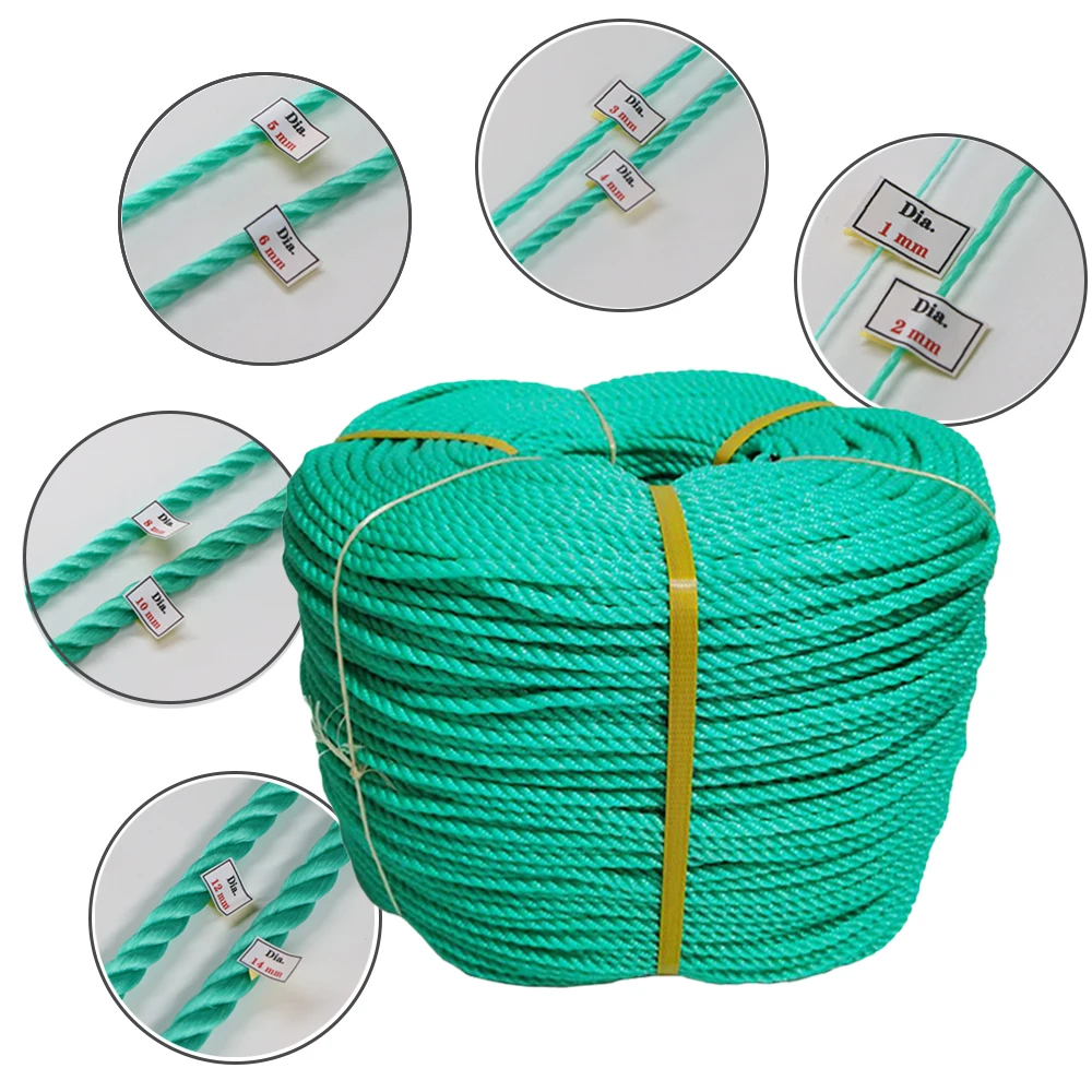 Aoneky Cuerda Trenzada De Nylon Gruesa Blanca, SOGA Manualidades Para