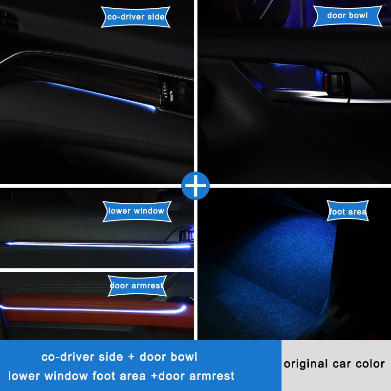 product picture 10 Lsrtw2017 для Toyota Camry авто Интерьер атмосферу светильник декоративный интерьер, Молдинги аксессуары 70 xv70 - Название цвета: product picture 10