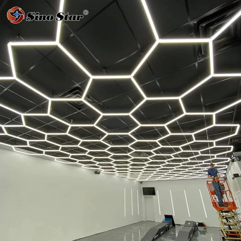Panel de luz Led hexagonal STC202, gran oferta, a la moda, para garaje  doméstico y sistemas comerciales - AliExpress