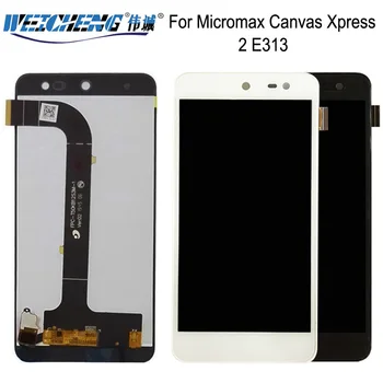 

WEICHENG For Micromax Canvas Xpress 2 E313 LCD Display +Touch Screen Digitizer Assembly Replacement For E313 lcd+free tools