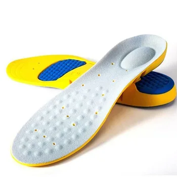 

1pair Breathable Shock Absorb Anti Fatigue Running Arch Support Climbing Wear Resistant Point Pressure Foot Massage Sport Insole