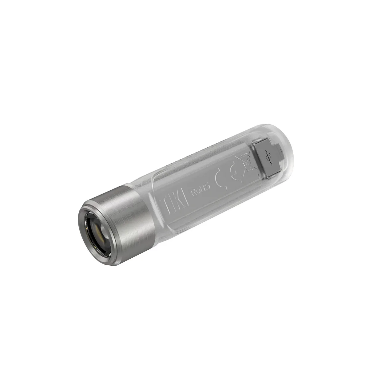 NITECORE TIKI LE мини футуристический брелок Светильник usb зарядка CRI Белый УФ светодиодный фонарь Макс 300 люмен встроенный аккумулятор светильник-вспышка