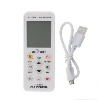 

K-380E Smart Universal LCD Air Conditioner A/C Remote Controller Without WiFi