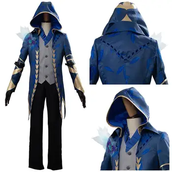 

Identity V Cosplay Mercenary Siming Costume Uniform Suit Outfit Men Women Halloween Carnival Costume Custom
