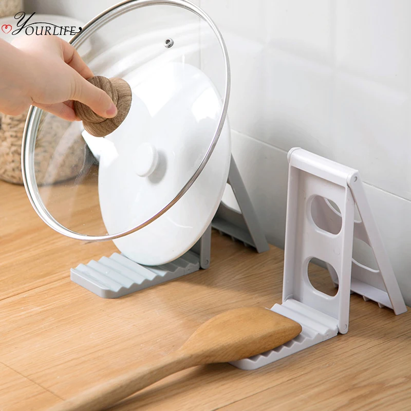 Details about   Pot Lid Rack Shelf Holder With Water Tray Pan Cover Cutting Board Holder  Y1 
