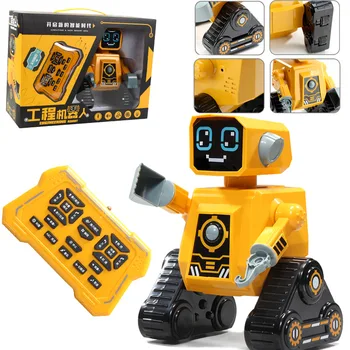 

T17 Children Intelligent Robot Programmable Wireless Remote Control Engineering Robot Models Toy Early Education Story