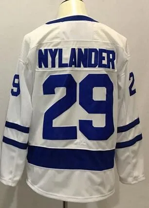 Все сшитые мужские трикотажные изделия Auston Matthews John Tavares Mitchell Marner - Цвет: Фиолетовый