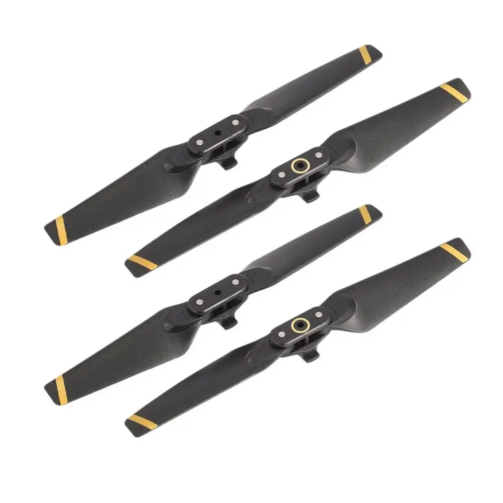 2 пары FPV складной CW CCW Замена пропеллеров лезвия реквизит для DJI Spark RC Дрон аксессуары Запчасти наборы - Цвет: Золотой