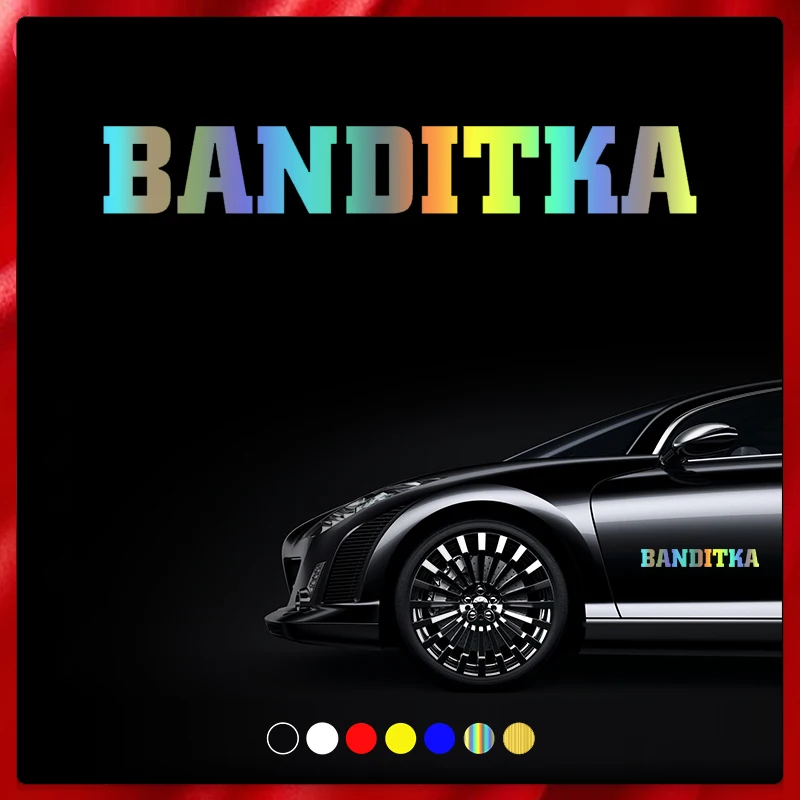 

CS40037# наклейки на авто BANDITKA водонепроницаемые наклейки на машину наклейка для авто автонаклейка стикер этикеты винила наклейки стайлинга а...