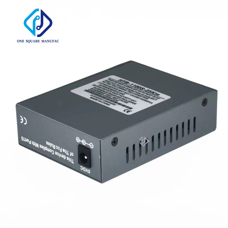 netLINK HTB-1100S-25KM Media Converter Single-Mode Duplex WDM Dual Fiber SC 10/100Mbps Transceiver Gigabi