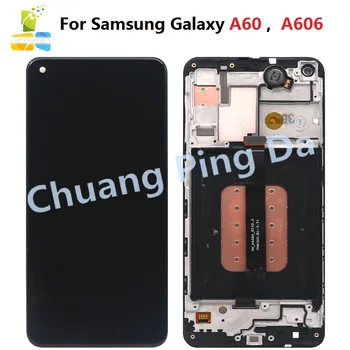 

For Samsung galaxy A60 A606F/DS A6060 LCD with frame Display Touch Screen Digitizer Assembly For Samsung A60 lcd