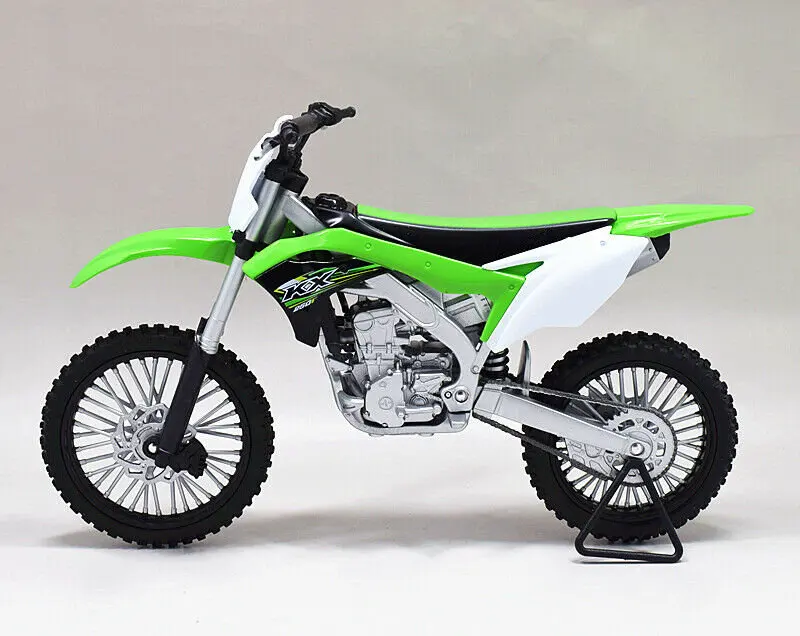 Welly 1:10 KX250F модель мотоцикла велосипед игрушка в коробке