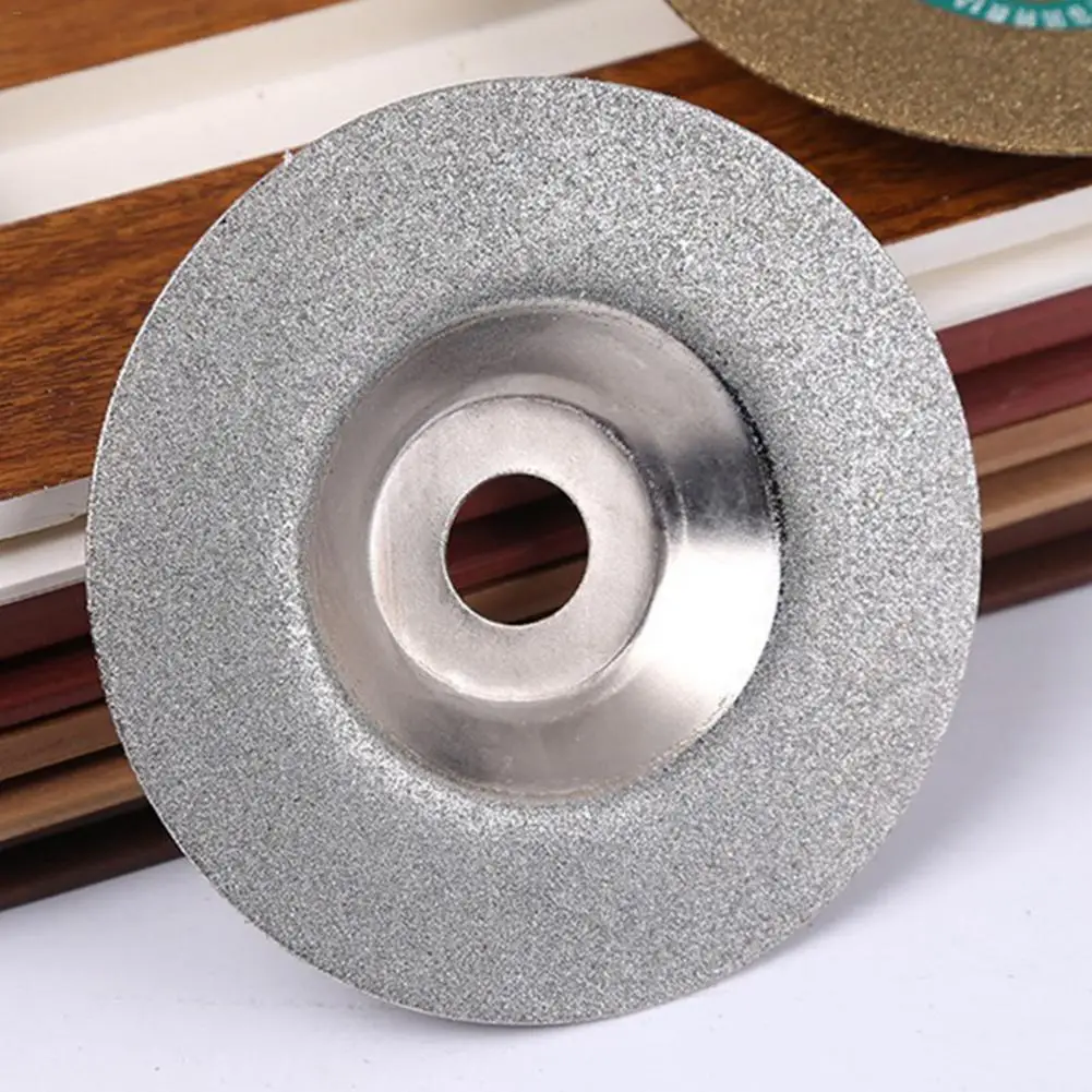 

100mm Diamond Grinding Disc Cut Off Discs Wheel Glass Cuttering Saw Blades Rotary Abrasive Tools Silver