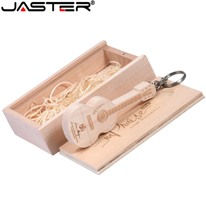 Usb флеш накопитель JASTER деревянный с логотипом под заказ 4/8/16/32 ГБ|USB