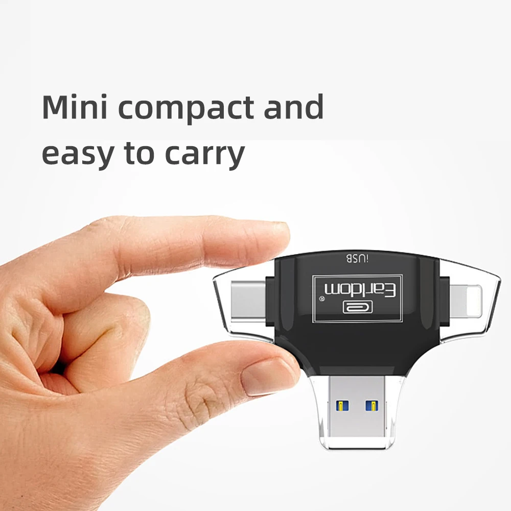 FDBRO SD кард ридер microSD адаптер microsd кардридер SDHC SDXC TF usb c OTG Memory Stick duo RS MMC для