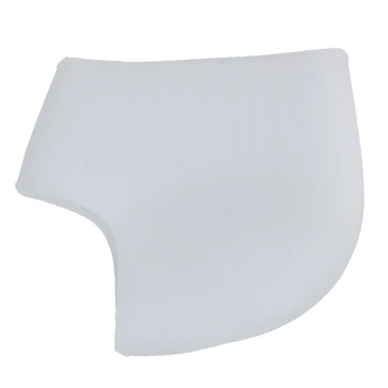 

Gel Heel Moisturising Silicone Socks Protectors Dry Cracked Skin Foot White