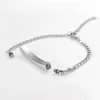 Dropshipping Customize Name Stainless Steel Cremation Urn Locket Bracelet Ashes Urn Keepsake Bracelet Jewelry 2