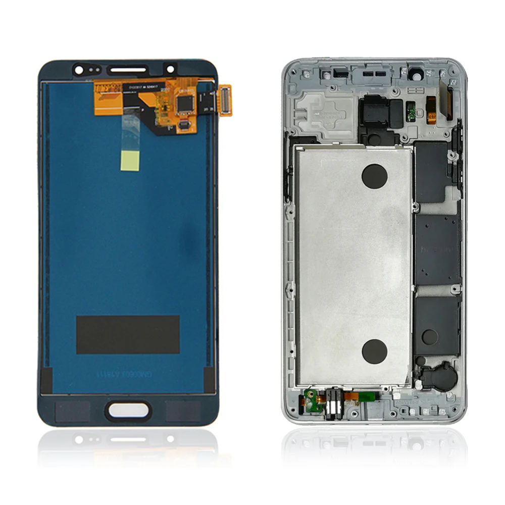 J510 lcd для Samsung Galaxy J5 J510 SM J510F J510FN J510M J510Y/DS кодирующий преобразователь сенсорного экрана в сборе с рамкой кнопка Home