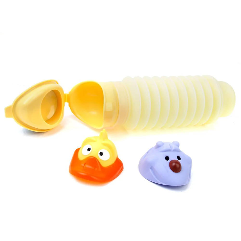 Portable Kids Grils Boys Cartoon Animal Toilet Potty Urinal Pee Training Bucket