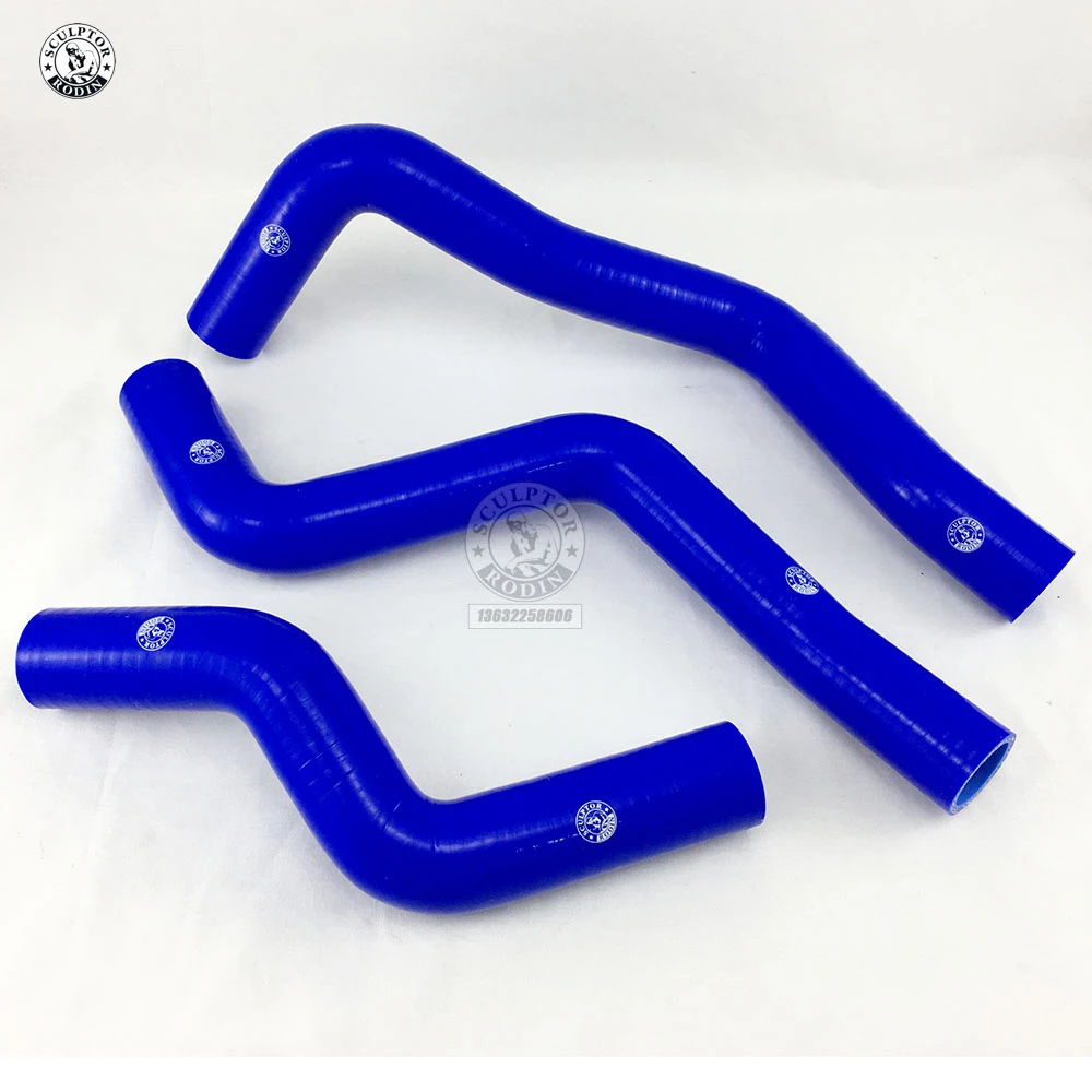For Mazda Rx 8 Rx8 1 3l Se3p 13b Msp R2 Silicone Radiator Hose Kit 03 08 3pcs Red Blue Black Hoses Clamps Aliexpress
