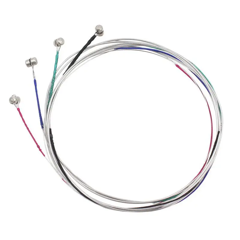 

4pcs A Set of Violin Strings E-A-D-G Core Steel+Nickel Wound Exquisite Stringed Musical Instrument Parts Accessories