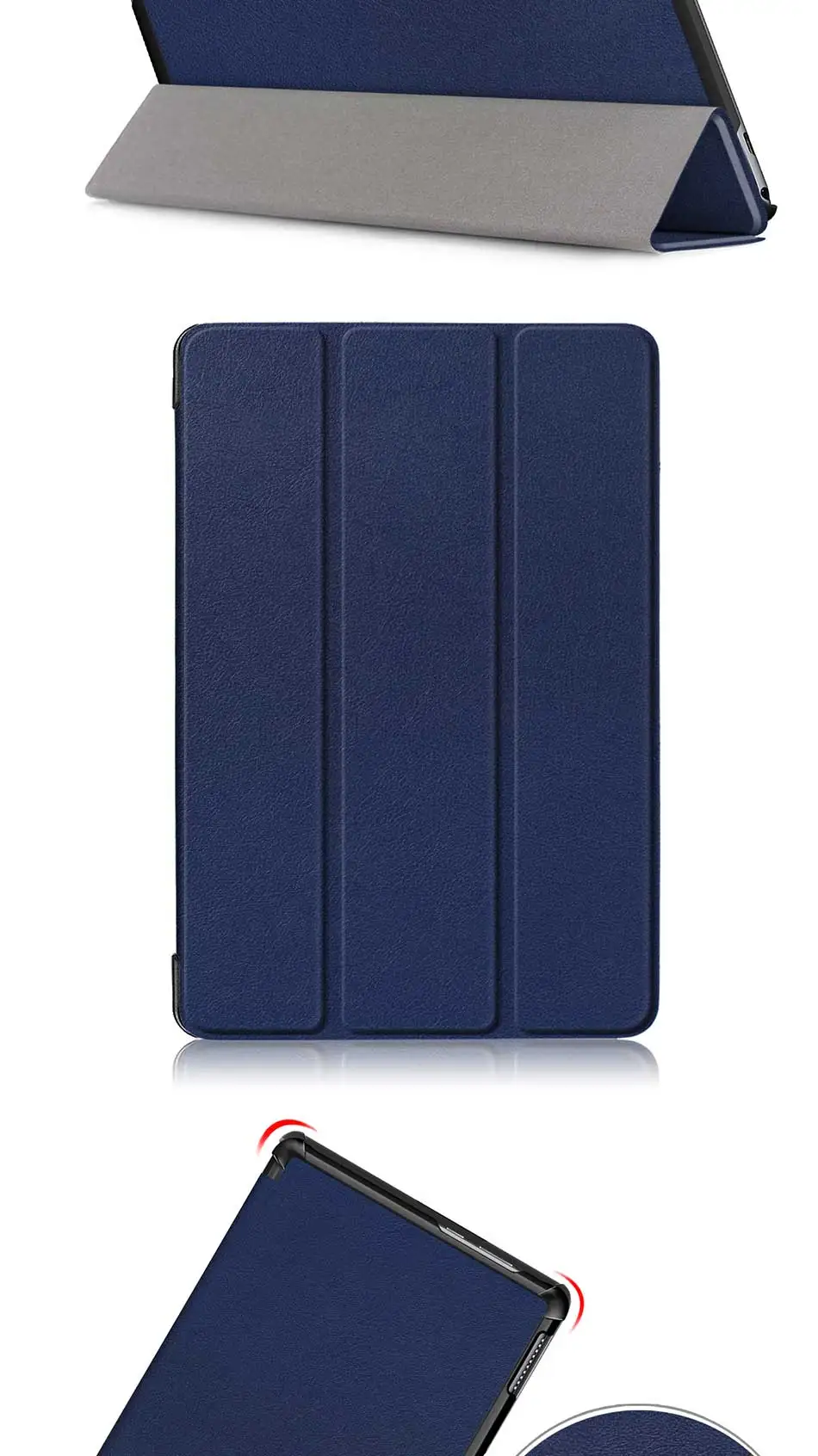 Для huawei MediaPad M5 Lite чехол 10 BAH2-W19/L09/W09 ультра тонкий PU кожаный смарт-Стенд чехол для Медиа Pad M5 Lite 10," Чехол