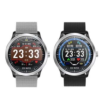 

AMS-N58 Smart Watch Sports Bracelet PPG ECG HRV Report Heart Rate Blood Pressure Test Monitor Peeter Waterproof