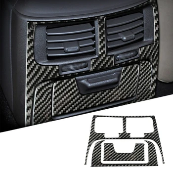

3pcs Carbon Fiber Texture Rear Air Vent Outlet Cover Trim Car fit for LEXUS IS250 300 350 2006 2007 2008 2009 2010 2011 2012
