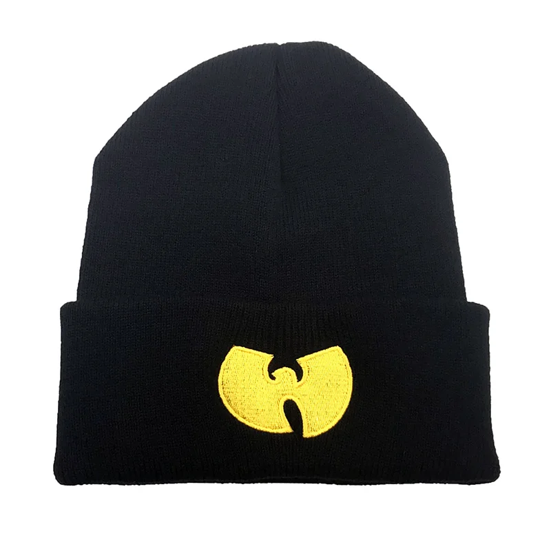 Высокое качество, WU TANG CLAN, мужские шапки, унисекс, зимняя теплая Повседневная шапка, женская шапка, хип-хоп, черный вязаный берет, Лыжная шапка