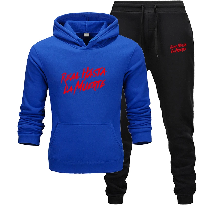 2019 new two pieces set fashion hooded sweatshirts sportswear men tracksuit hoodie autumn brand clothes hoodies pants men sets aliexpress
