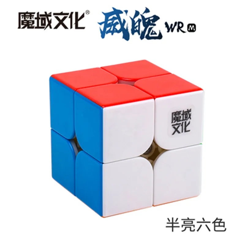 Moyu 2x2x2 Cube WeiPo WR/WR M 2x2 Магнитный магический куб скоростные Пазлы Cubo Magico профессиональные антистрессовые игрушки для детей и взрослых
